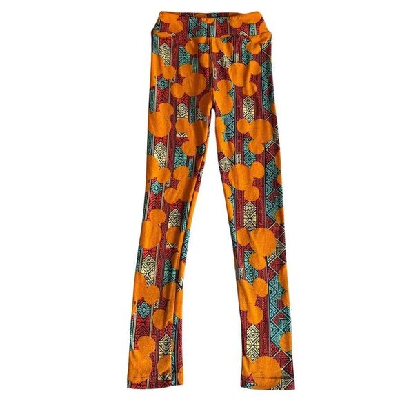 Lularoe Tween Girls L/XL Bundle of 4 Leggins various Disney prints - Picture 5 of 11